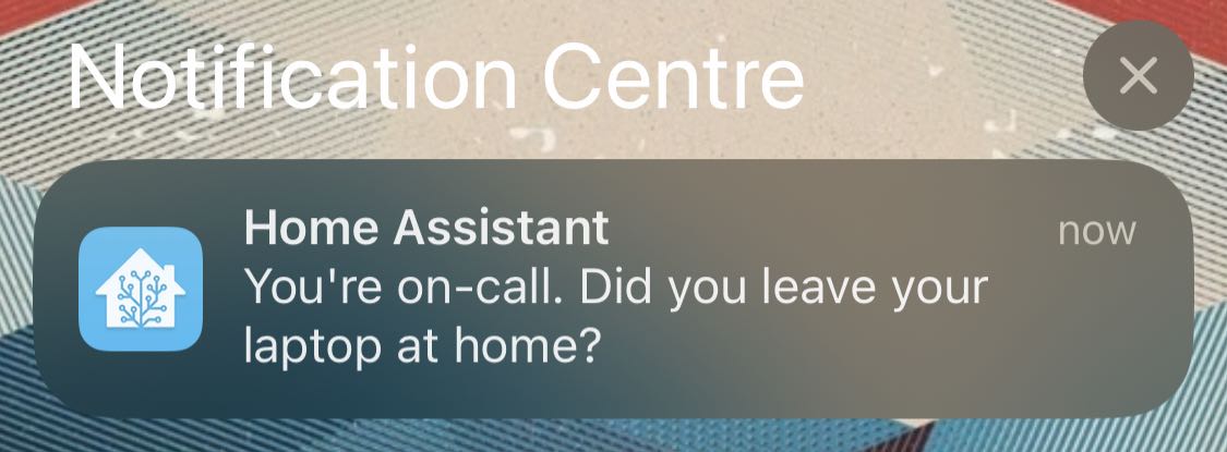 Home Assistant Notification